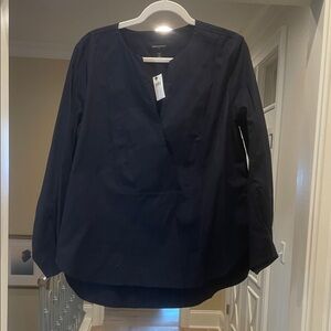 Banana Republic Dark Blue Blouse